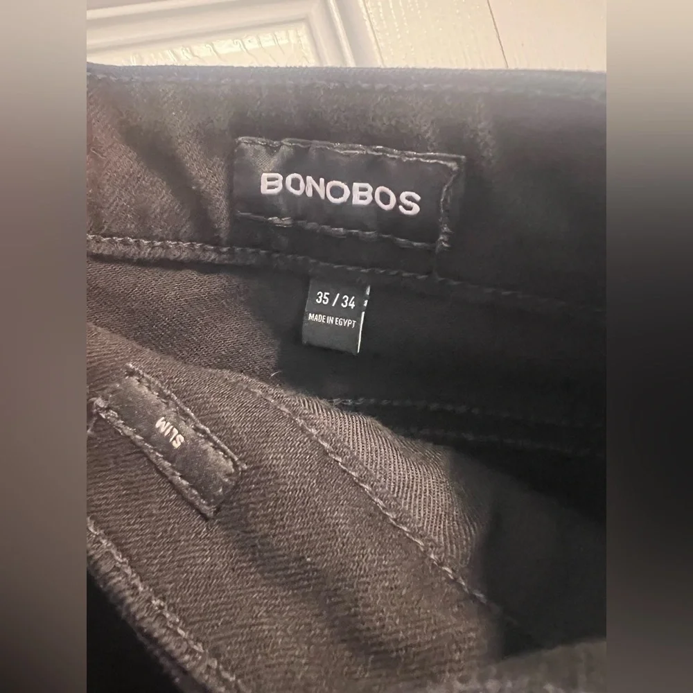 Men's Bonobos Black Slim Jeans